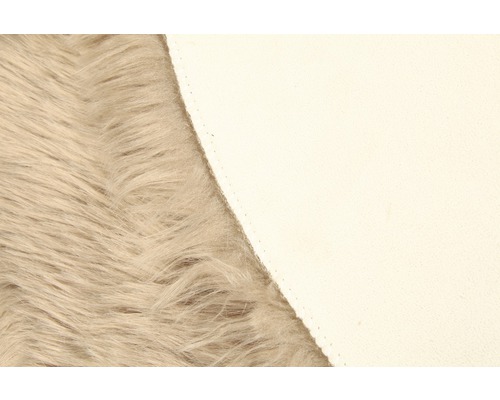 Detailopname van een imitatievacht tapijt