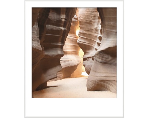 Ingelijste foto van een rotskloof