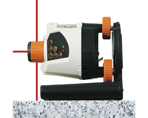 Lijnlaser voor uitlijning met horizontale en verticale laserlijnen