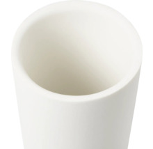Witte bloempot