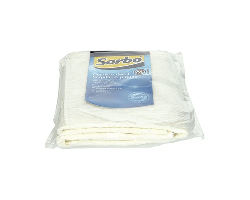 Sorbo theedoek, circa 60 bij 60 centimeter, verpakt