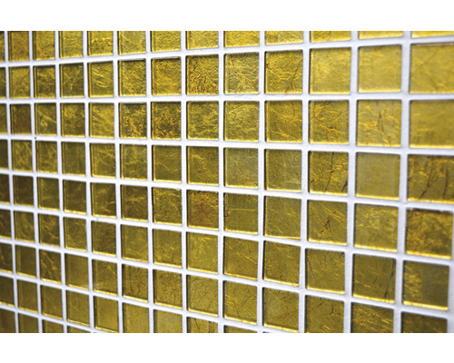 Detailaanzicht van vierkante mozaïektegels