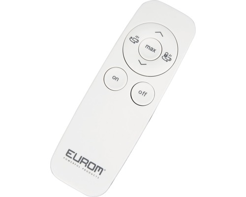 Eurom afstandsbediening voor verwarming met aan- en uitknop en temperatuurregeling