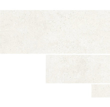 Wand- en vloertegel HOMEtek ivory mat mixformaat 5/10/15x60 cm gerectificeerd-thumb-1