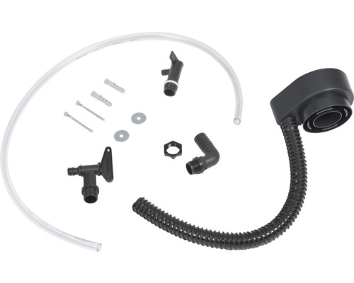 Accessoireset voor regentonpomp met slang, schroeven en afdichtingen
