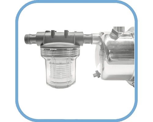 Tuinpomp met waterfilter