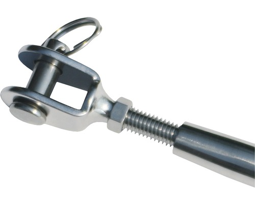 Roestvrijstalen spanschroef met vorkschroef en knevel