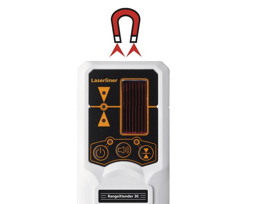 Laserliner RangeXtender 30 met magneetsymbool