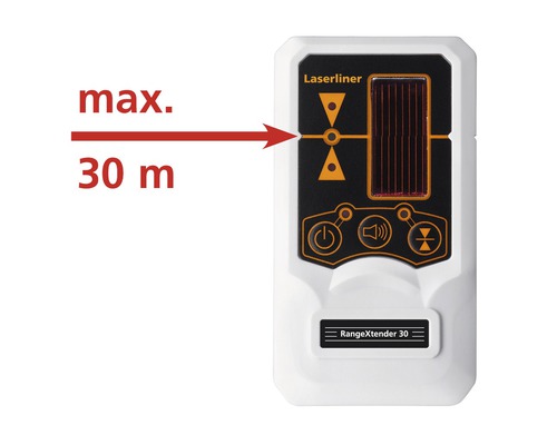 Laserliner RangeXtender 30 voor het vergroten van het bereik van lasermeetapparatuur tot maximaal 30 meter