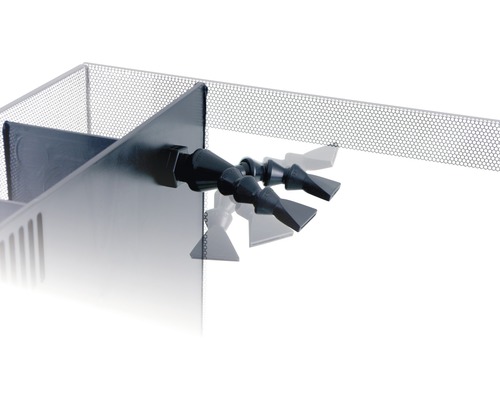 Aquarium binnenfilter met sproeibuis