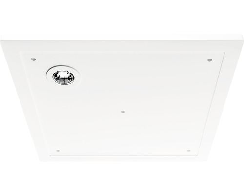 Inspectieluik van plaatstaal met ventilatie