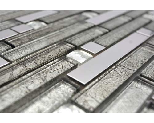 Close-up van glazen mozaïektegels