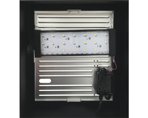 Aquarium afdekking met LED verlichting