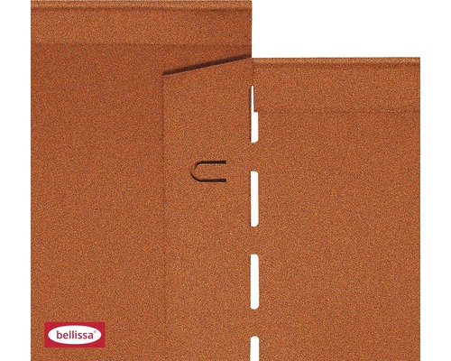 Detailopname van een Bellissa border voor een verhoogde tuinbak met verbindingselementen.