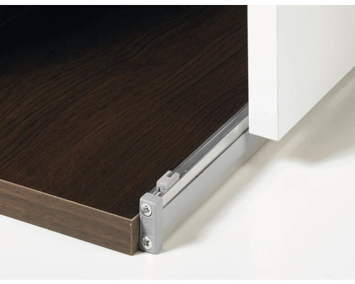 Ladegeleider met gedeeltelijke uittrekking en lade-element