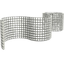 Decoratieve glazen bouwsteenwand in gebogen vorm