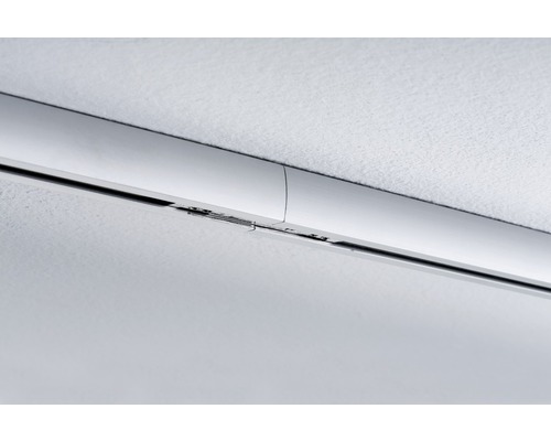 Hangend lichtrailsysteem aan een plafond