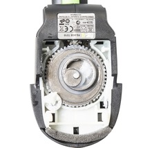 Binnenaanzicht van een apparaat met tandwielmechanisme