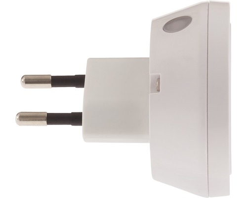 Wit stopcontact met lichtsensor