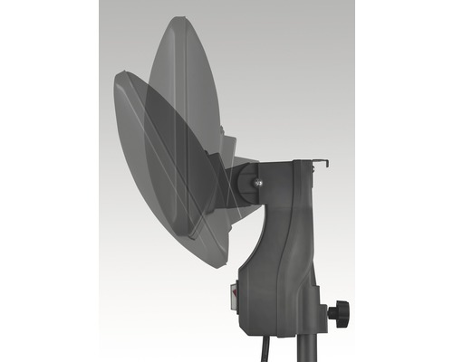 Kantelverstelling van een infrarood warmtelamp