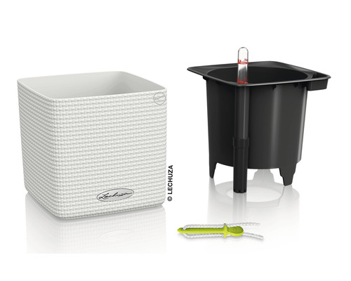 Lechuza Cube Cottage plantenbak met bewateringssysteem
