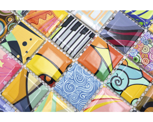 Mozaïektegels met patronen