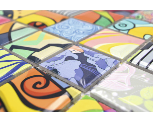 Mozaïektegels met diverse patronen