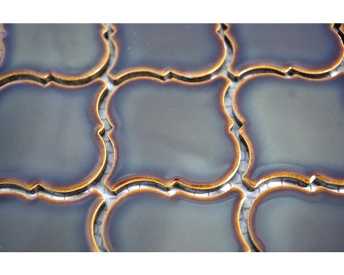 Close-up van mozaïektegels in oosterse stijl