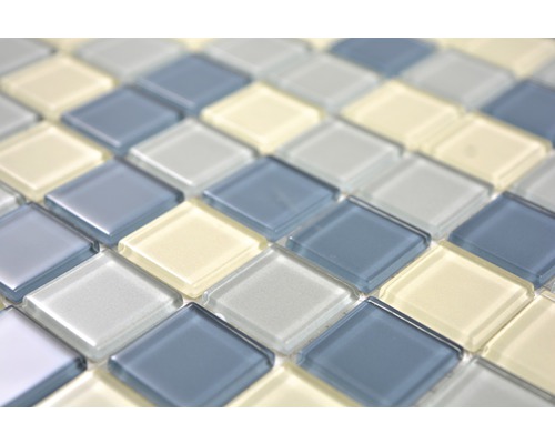 Vierkante mozaïektegel van glas