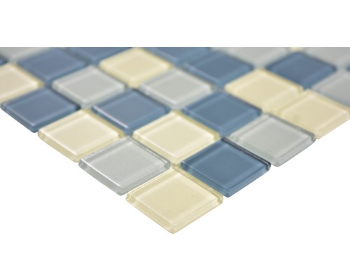 Glazen mozaïektegel