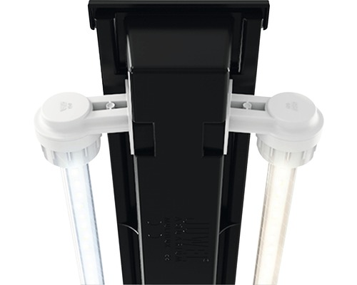 Aquariumverlichting met twee LED-lampen