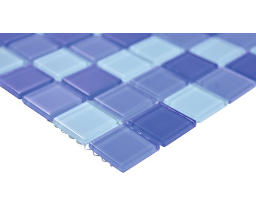 Glazen mozaïektegel