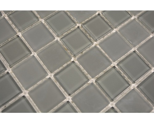 Close-up van vierkante glazen mozaïektegels