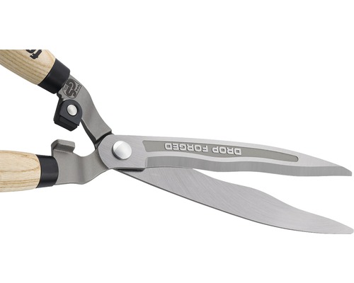 Heggenschaar met houten handvat en keurmerk Geteste veiligheid