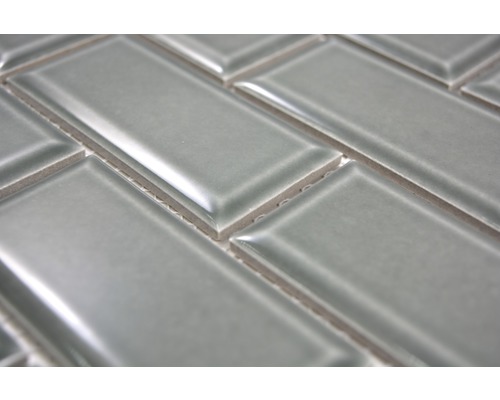 Rechthoekige keramische tegels in detail