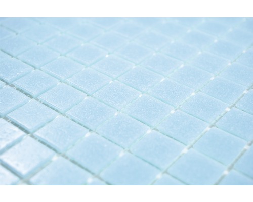 Vierkante glazen mozaïektegels, close-up