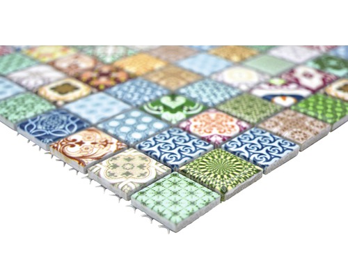 Mozaïektegels met verschillende patronen