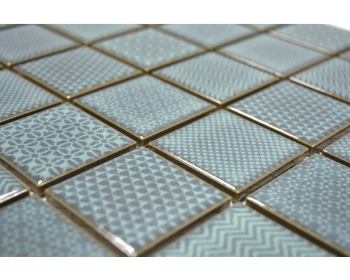 Mozaïektegels met verschillende patronen