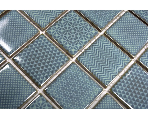 Mozaïektegel met diverse patronen