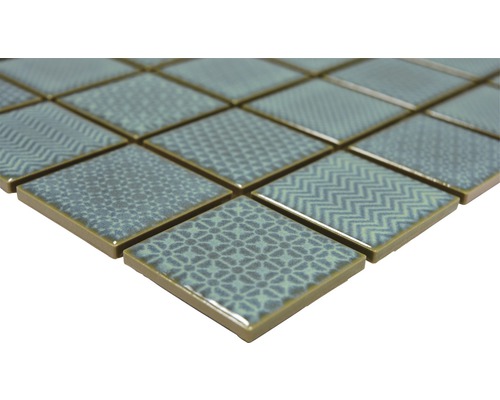 Mozaïektegel met verschillende patronen