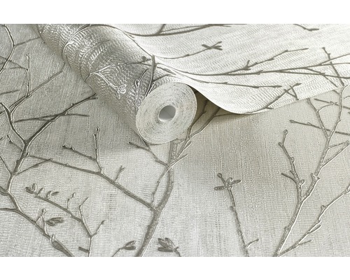 Behangrol met boomtakmotief