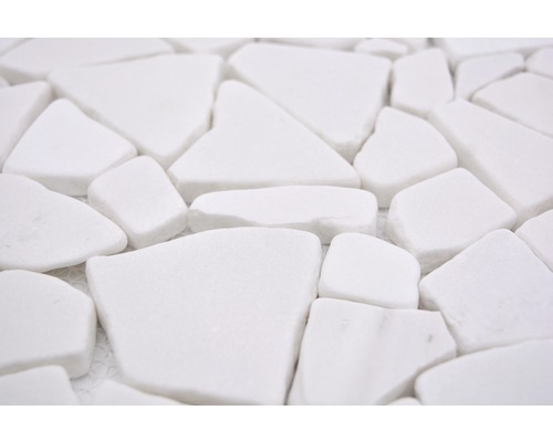 Witte natuursteen mozaïektegels
