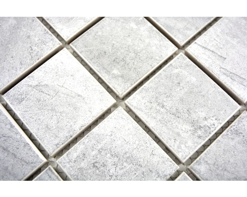 Mozaïektegel met vierkante stenen