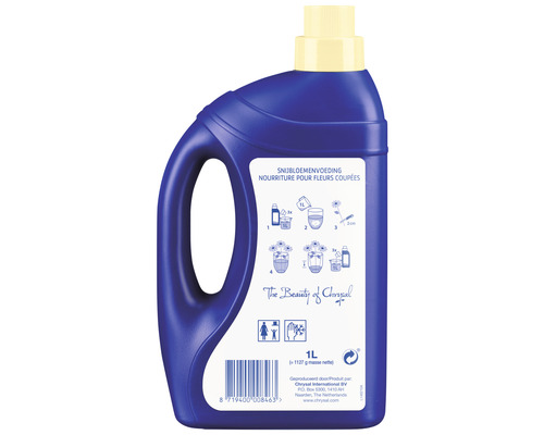 Chrysal snijbloemenvoeding, 1 liter