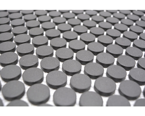 Keramische mozaïektegels, rond, close-up