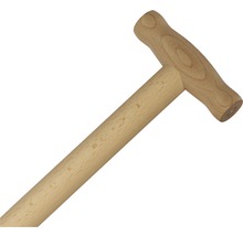 Houten steel voor gereedschap