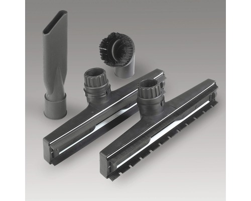 Stofzuiger mondstukken set met kierenzuigmond, borstelmondstuk en twee reinigingsmondstukken