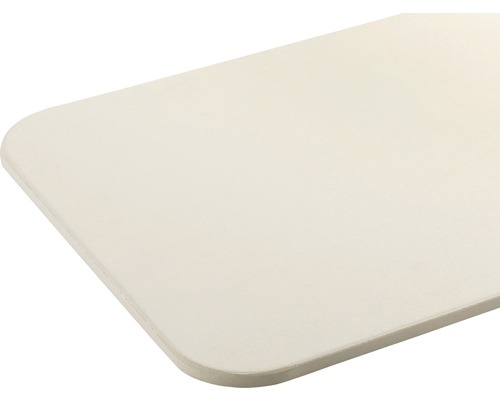 Wit tafelblad met afgeronde hoeken