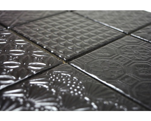 Close-up van tegels met patroon