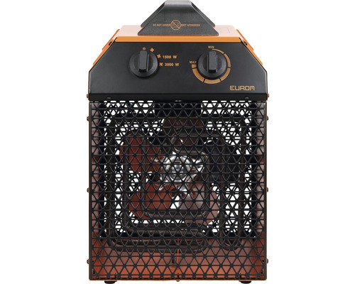 Elektrische kachel met handgreep en beschermrooster